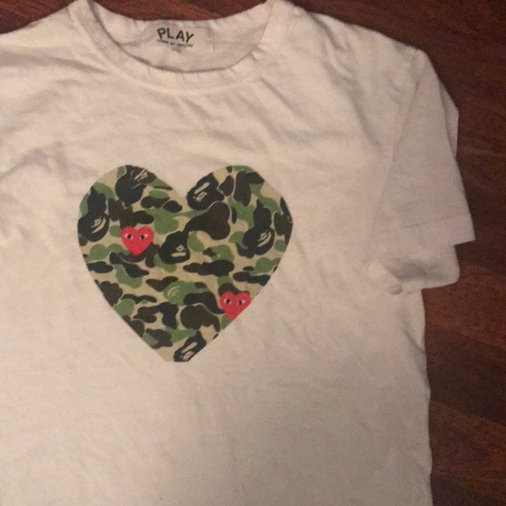 Commes des garçon x Bape Shirt